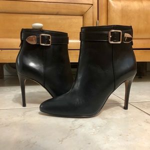 Black Coach stiletto boots